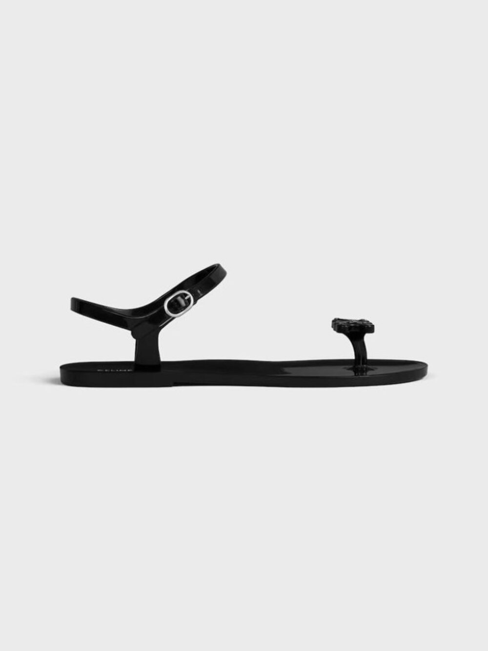 Celine Jelly Bay Flat Sandals In Pvc IT 38 Women